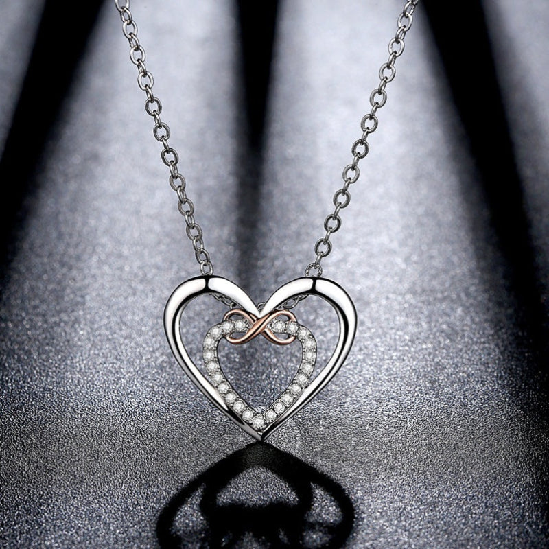 Collana Double Heart