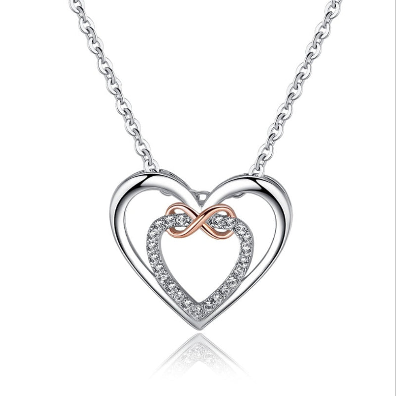 Collana Double Heart