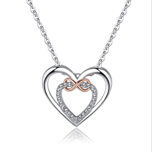 Collana Double Heart